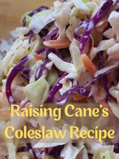 Raising Cane’s Coleslaw Recipe