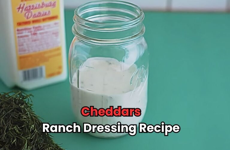 Cheddars Ranch Dressing Recipe