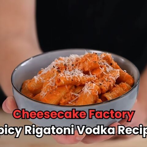 Cheesecake Factory Spicy Rigatoni Vodka Recipe