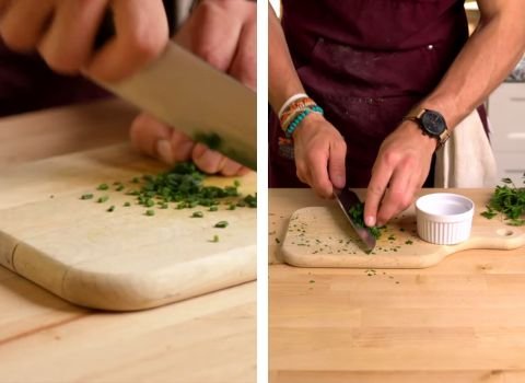 Prep the Fresh Ingredients