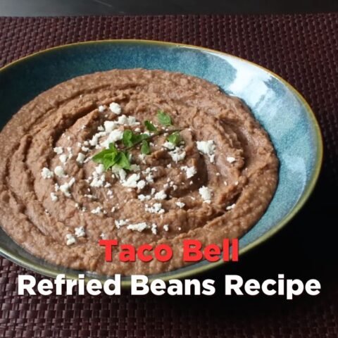 Taco Bell Refried Beans Recipe