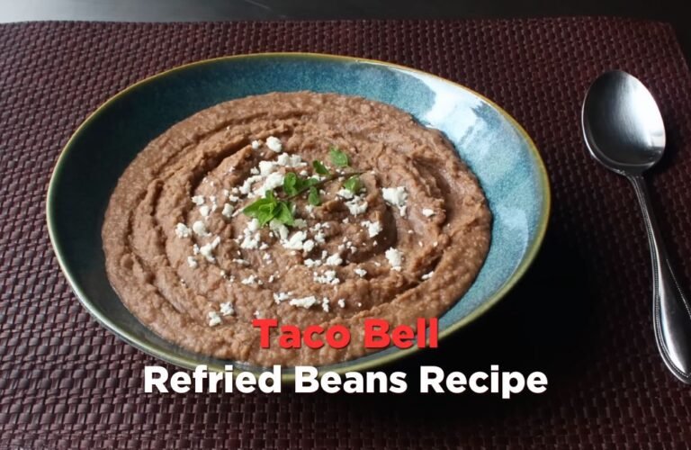 Taco Bell Refried Beans Recipe