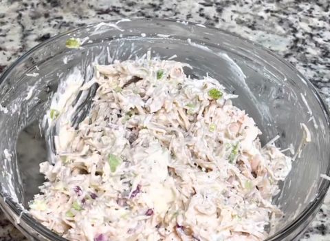 Mix the Chicken Salad