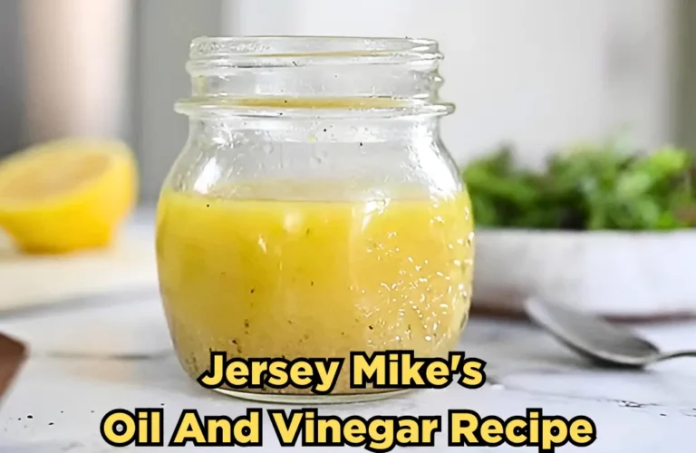 Jersey Mike's Oil And Vinegar Recipe