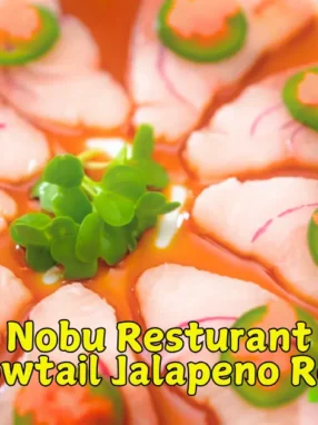 Nobu Yellowtail Jalapeno Recipe