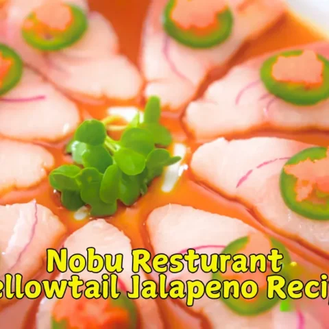 Nobu Yellowtail Jalapeno Recipe