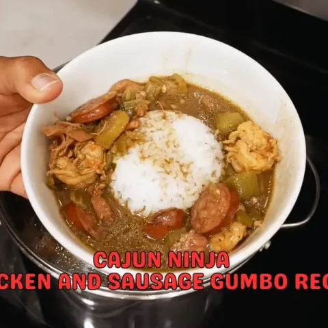 Cajun Ninja Chicken and Sausage Gumbo Recipe