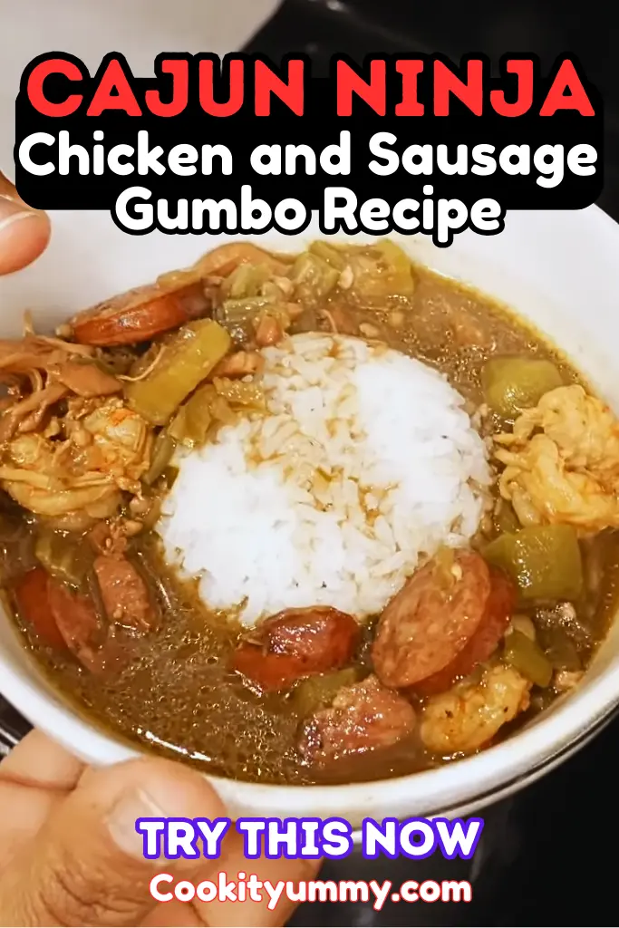 Cajun Ninja Chicken and Sausage Gumbo