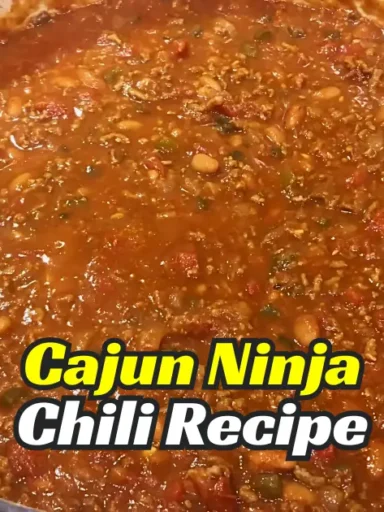 Cajun Ninja Chili Recipe