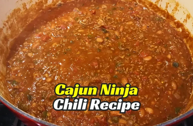 Cajun Ninja Chili Recipe