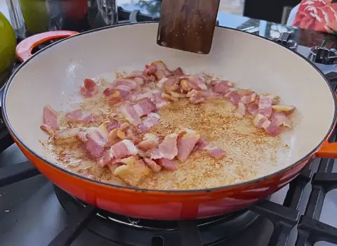 Fry the bacon