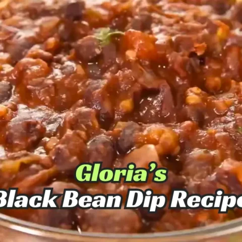 Gloria’s Black Bean Dip Recipe