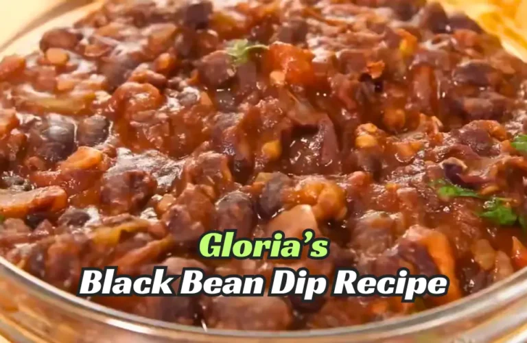 Gloria’s Black Bean Dip Recipe