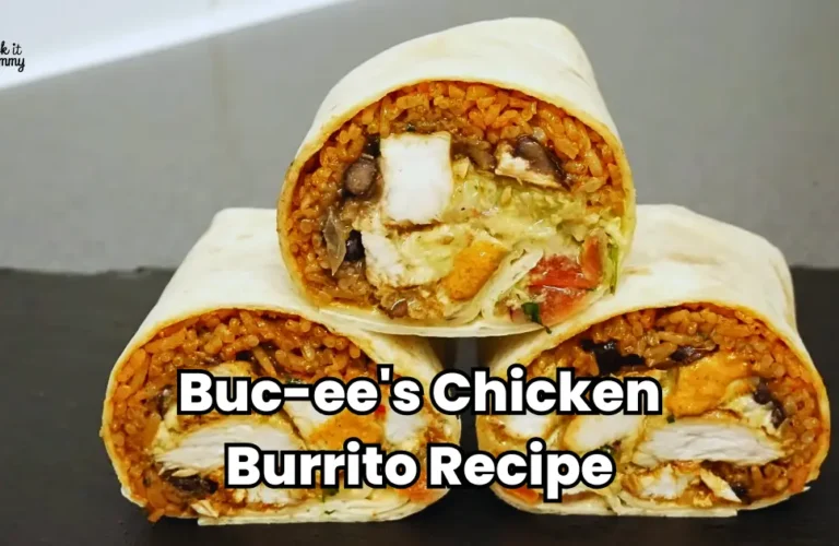 Buc-ee's Chicken Burrito Recipe