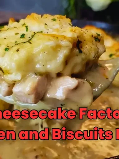 Cheesecake Factory Chicken and Biscuits Recipe