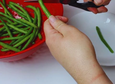 Prep the Green Beans