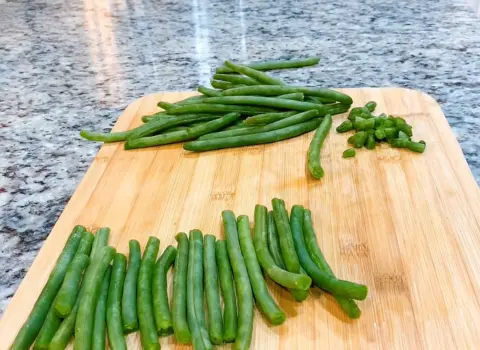 Prepare the Green Beans