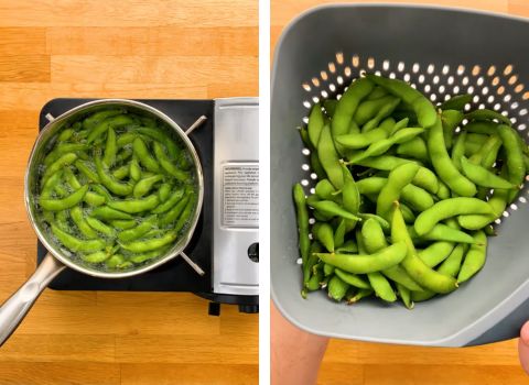 Boiling the Edamame