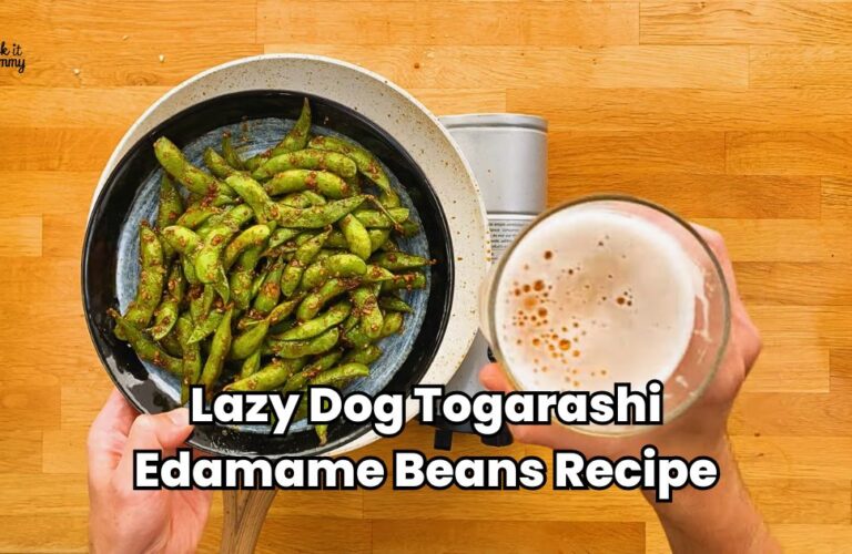 Lazy Dog Togarashi Edamame Beans Recipe