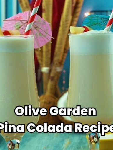 Olive Garden Pina Colada Recipe