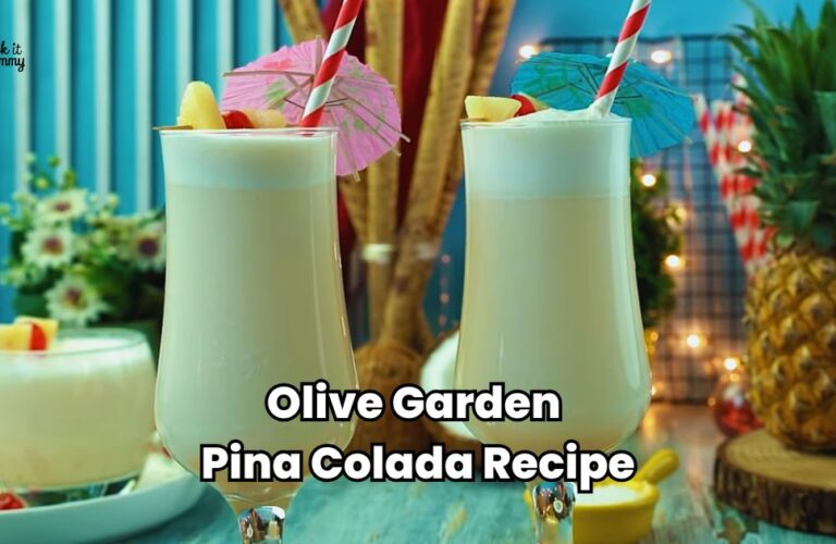 Olive Garden Pina Colada Recipe