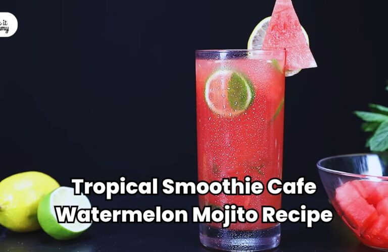 Tropical Smoothie Cafe Watermelon Mojito Recipe